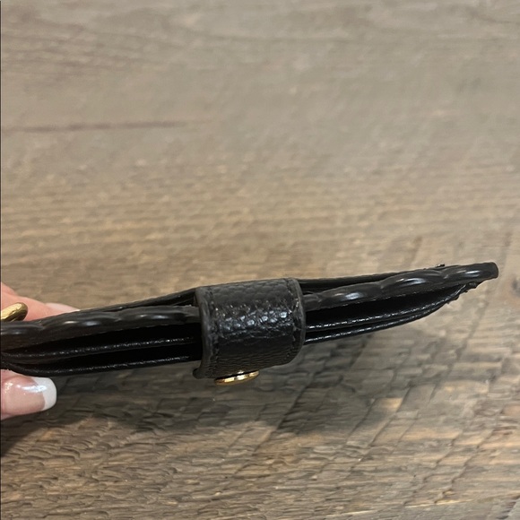 Nanette Lepore Black Textured Card Holder - Picture 5 of 7